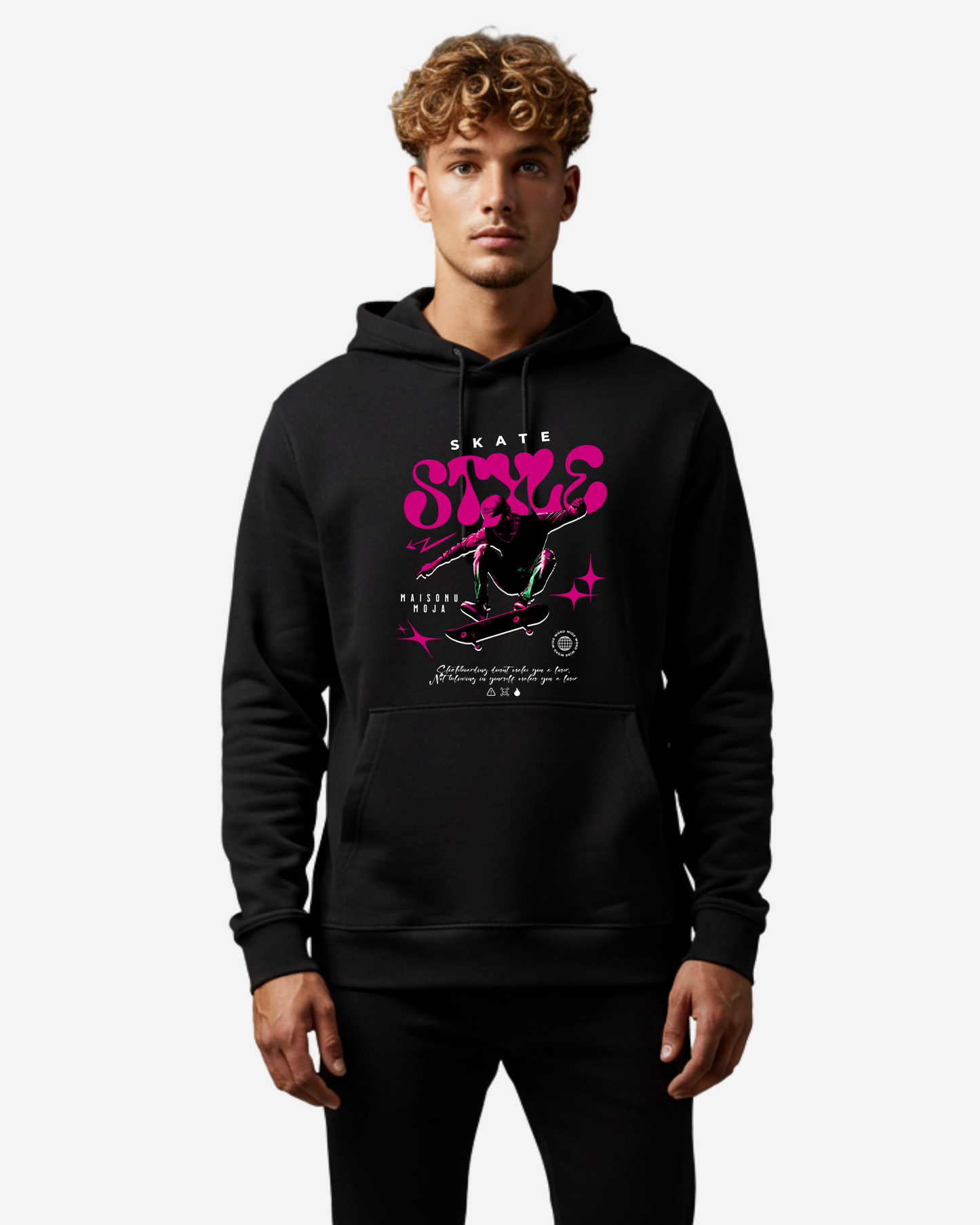 Skate Style Oversized Hoodie