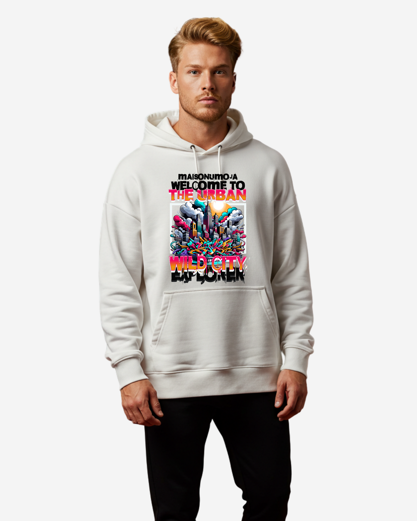 Wild City Explorer Oversized Hoodie