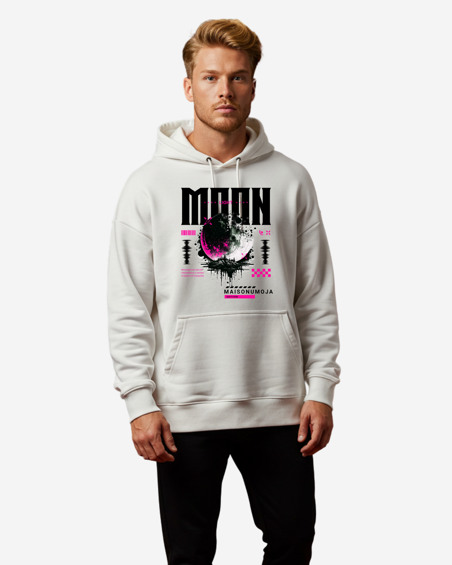 Moon Light Oversized Hoodie