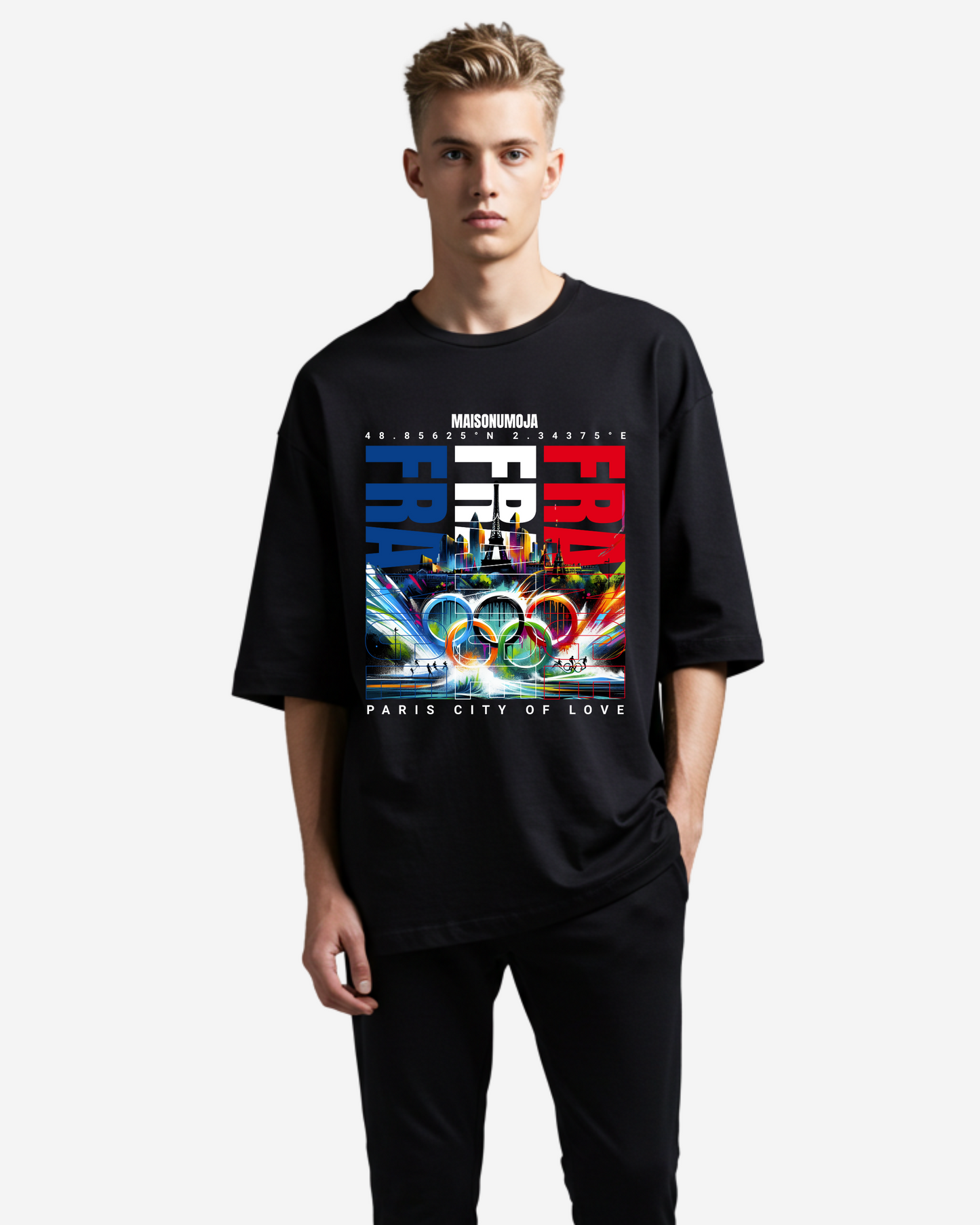 City Of Love Oversized T-Shirt
