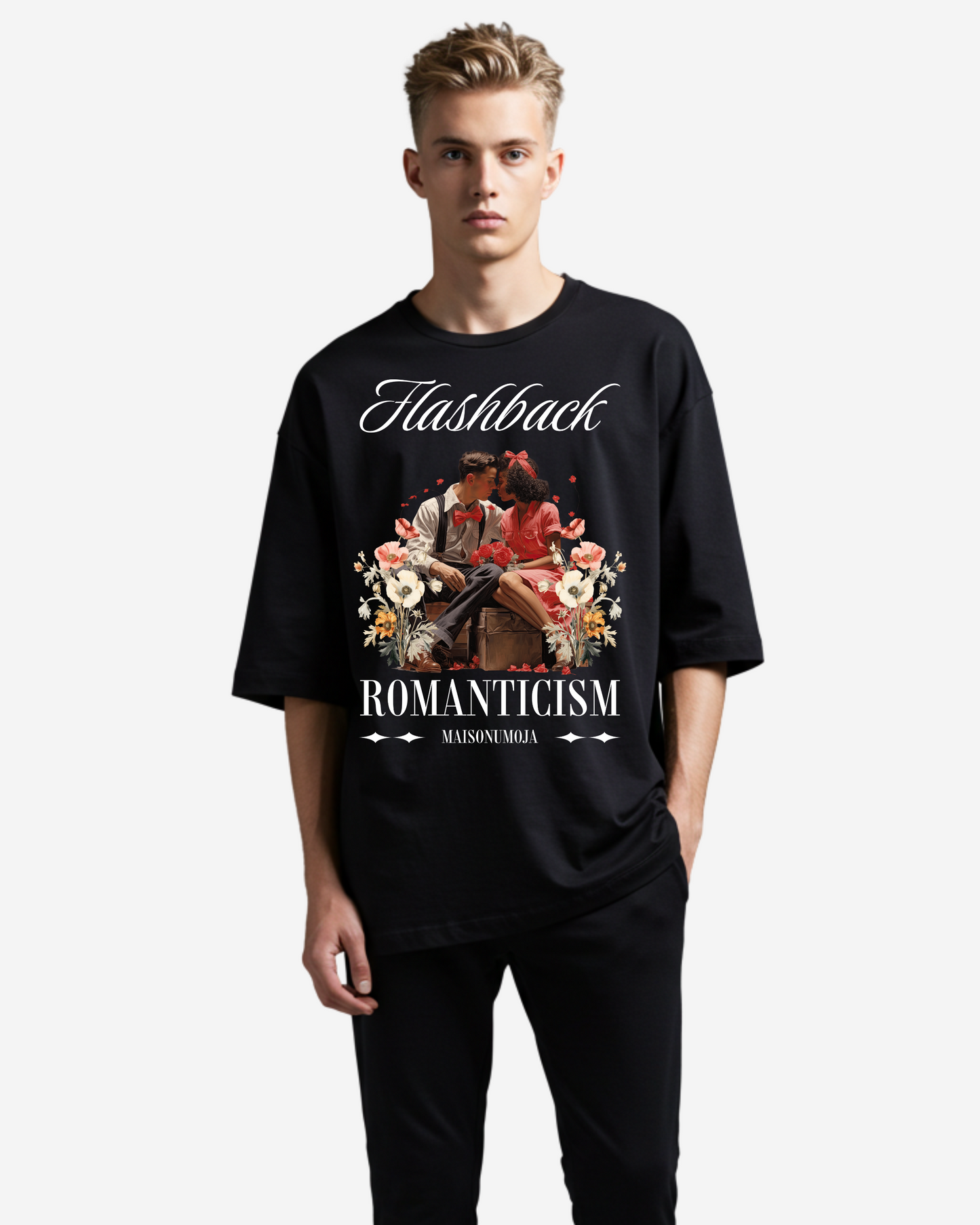 Flashback Romanticism Oversized T-Shirt