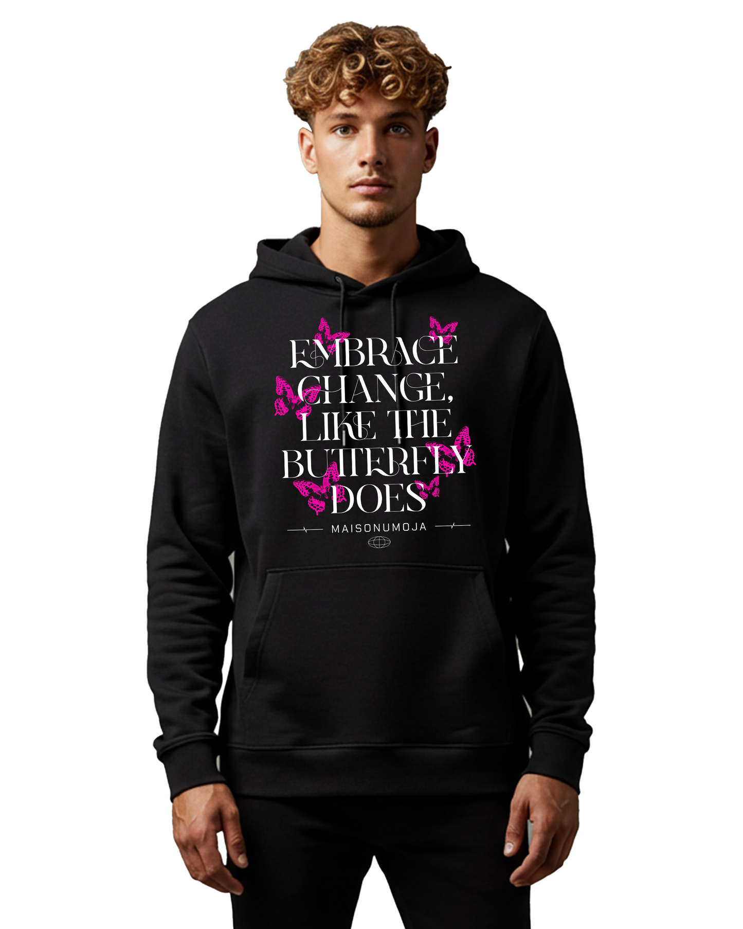 Butterfly Elegant Oversized Hoodie