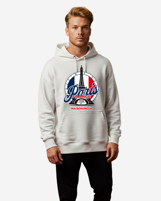 Paris France Oversized Hoodie