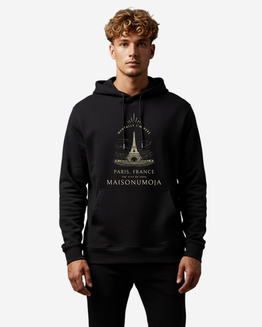 Mentally I'm Here Oversized Hoodie