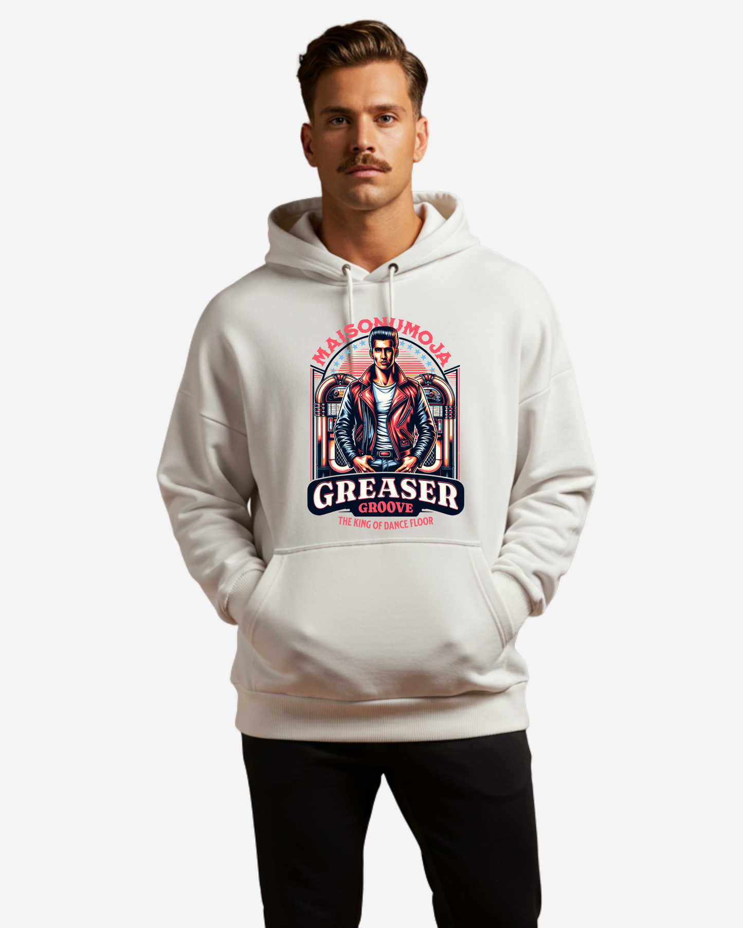 Greaser Groove Oversized Hoodie