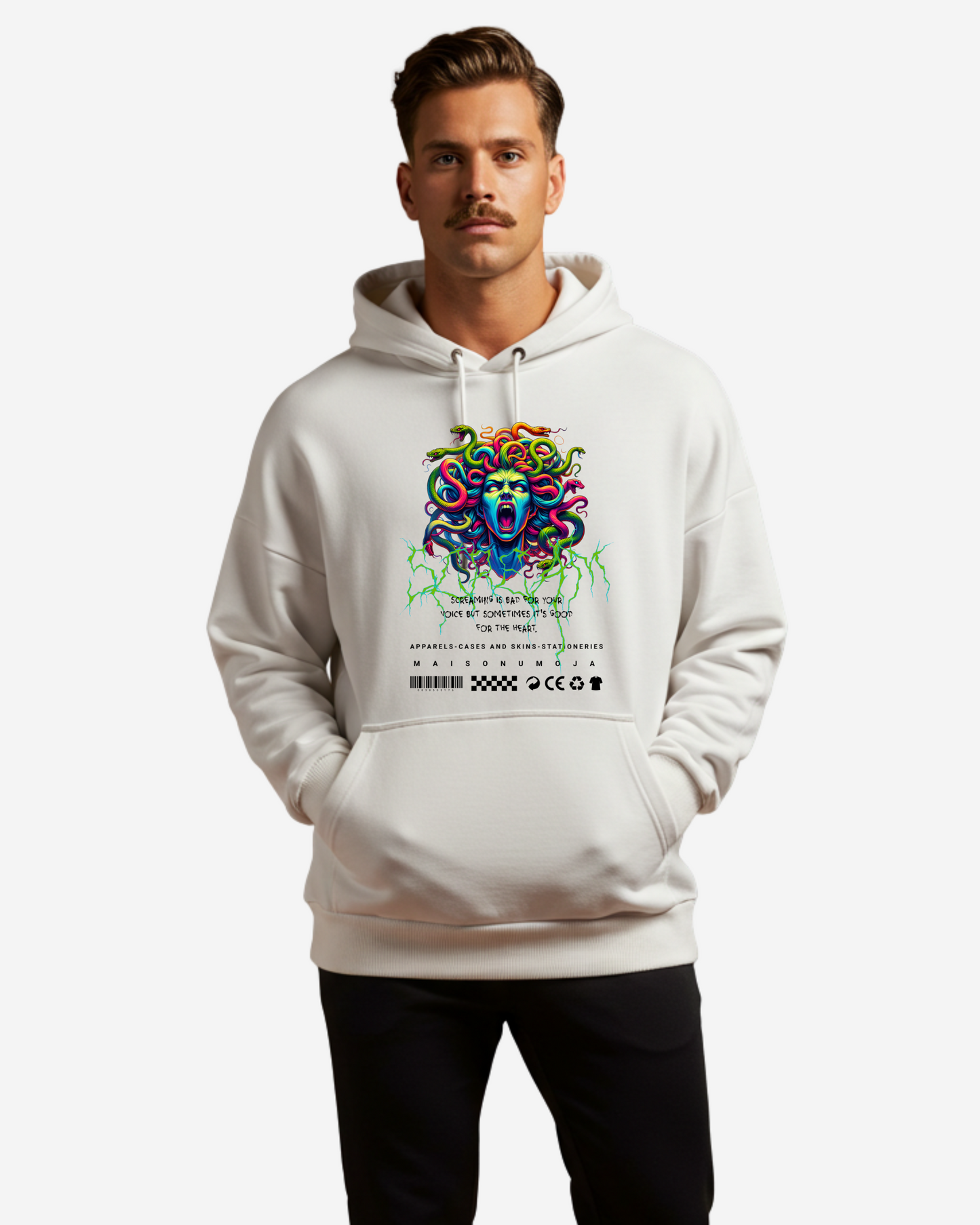 Screaming Oversized Hoodie