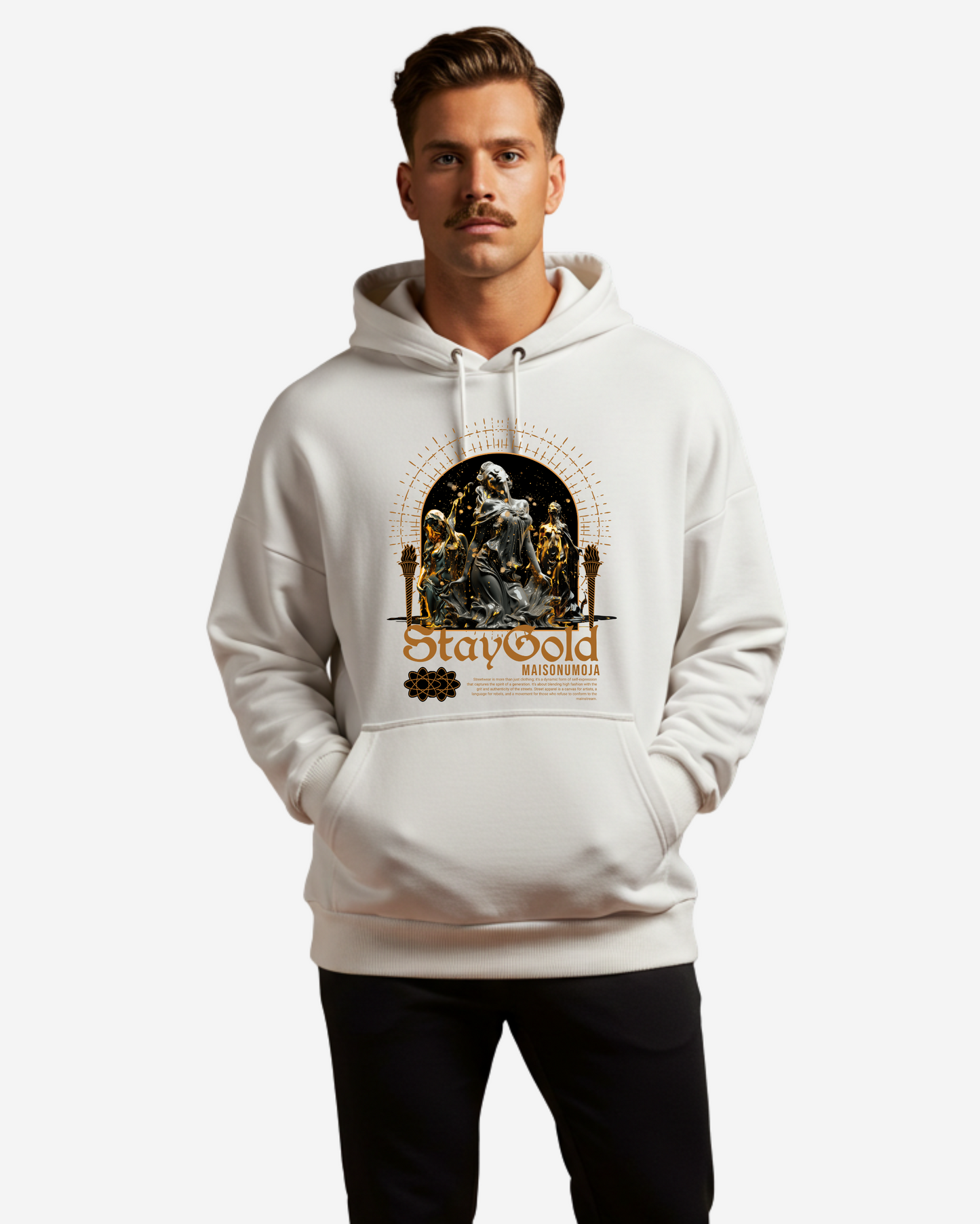 Stay Gold Oversized Hoodie