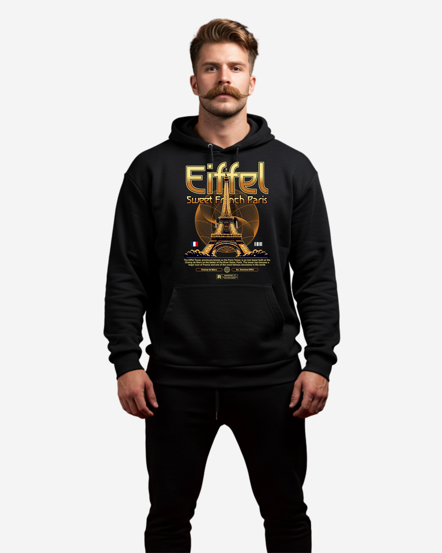 Eiffel Tower Oversized Hoodie