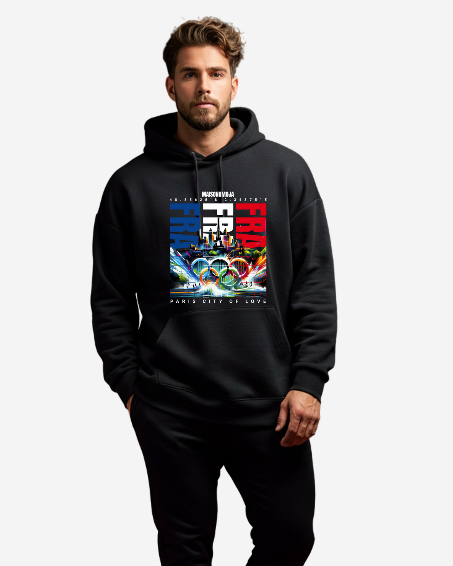 City of Love Oversized Hoodie