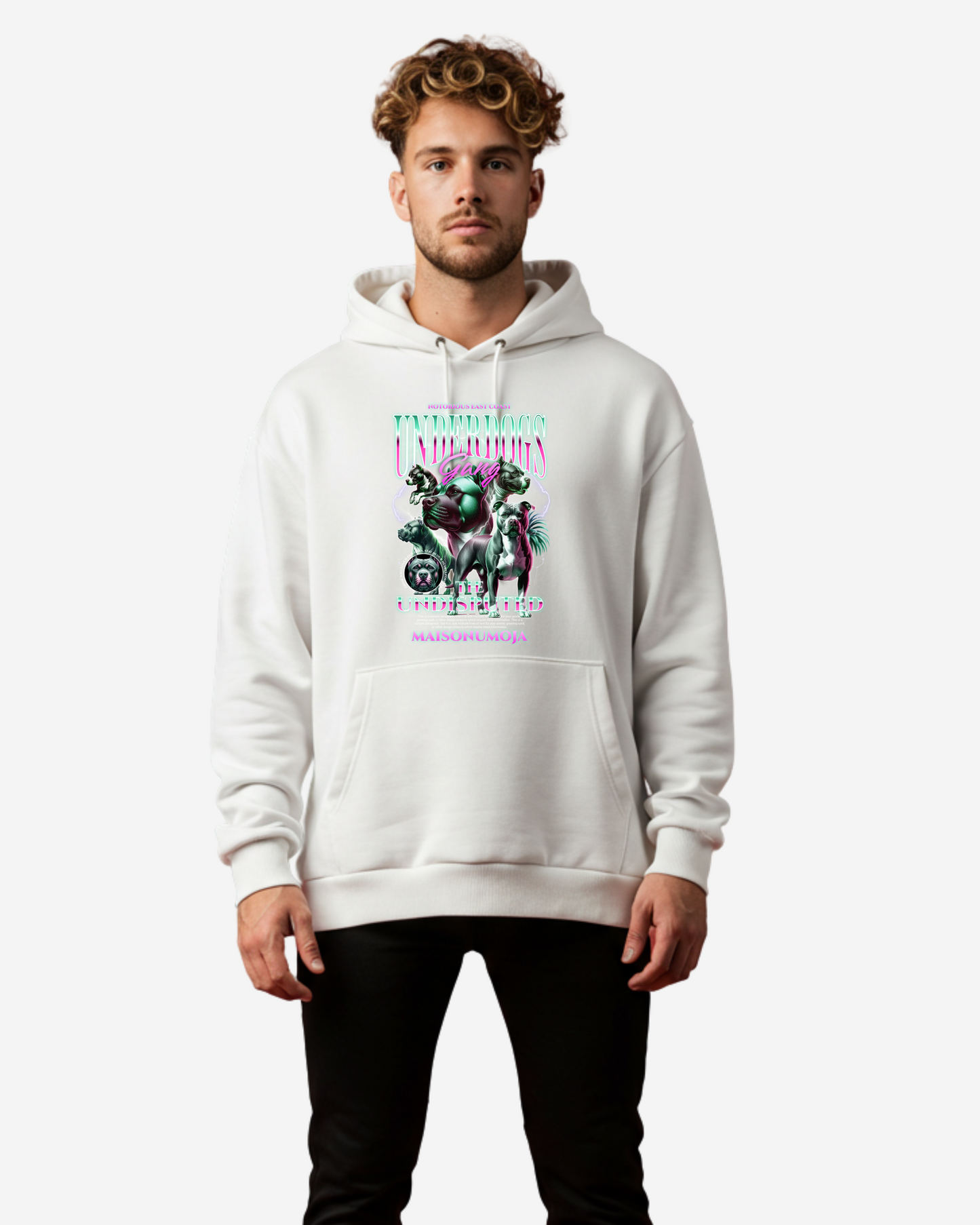 Underdogs Gang Oversized Hoodie