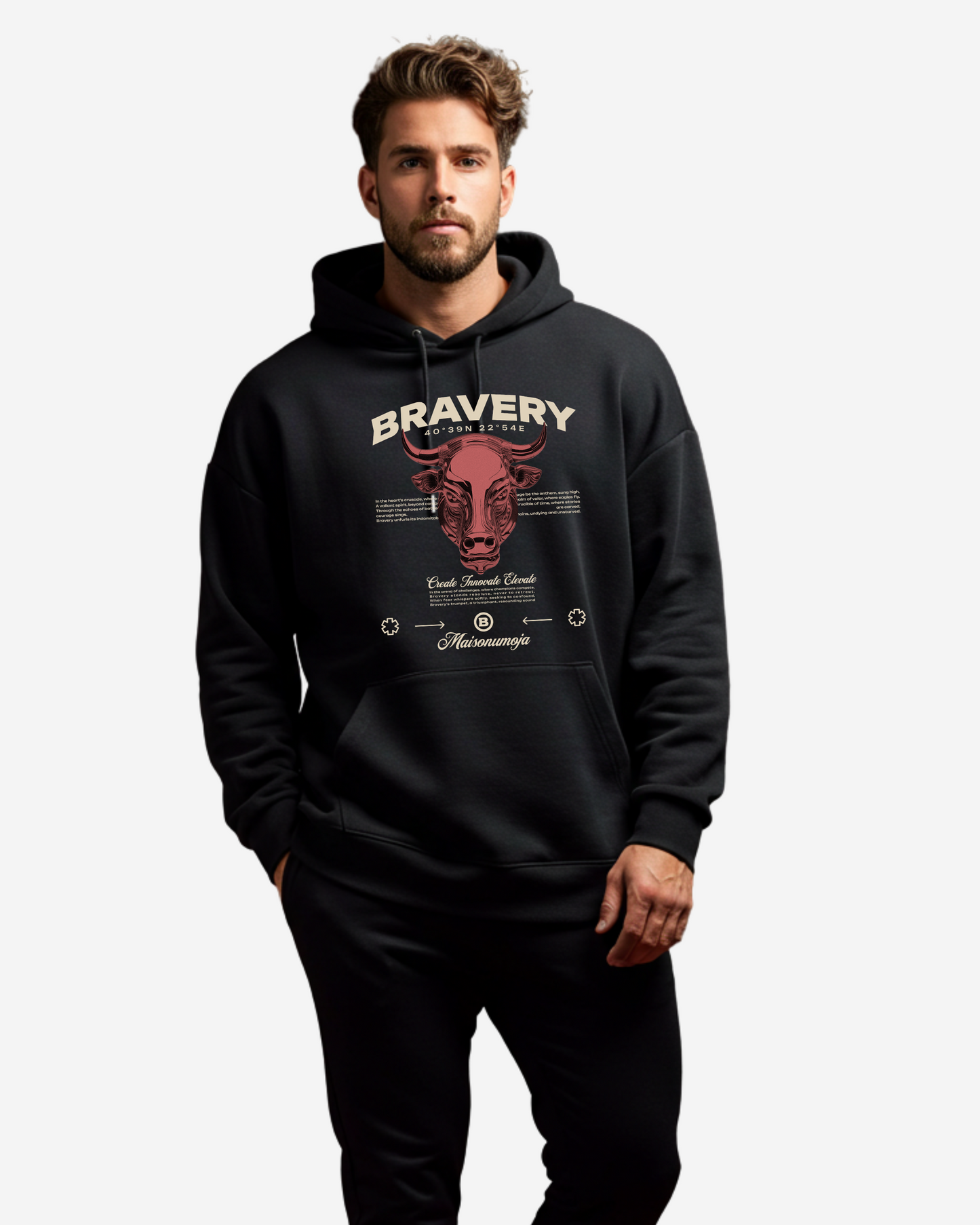 Bravery Oversized Hoodie