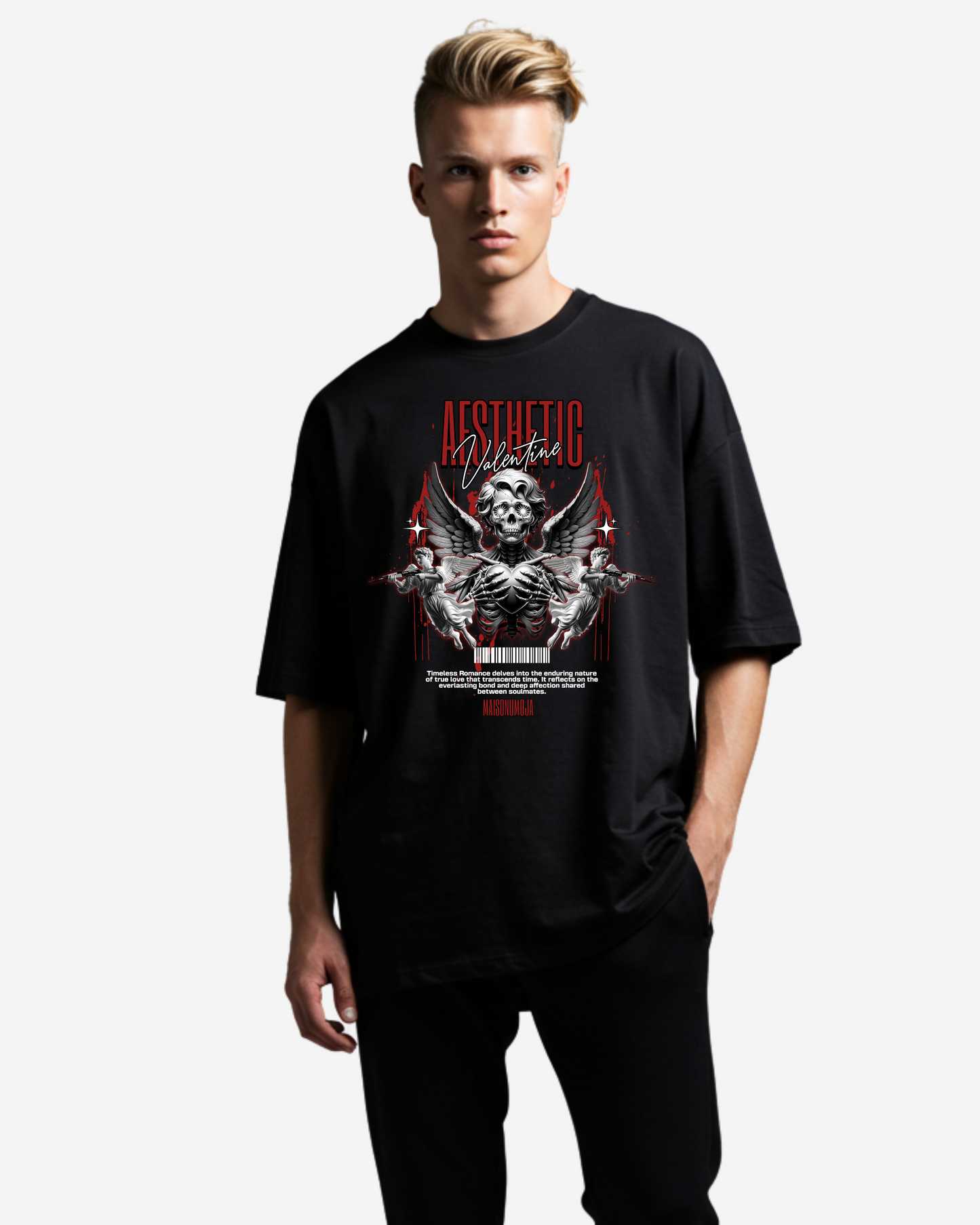 Aesthetic Valentine Energy Oversized T-Shirt