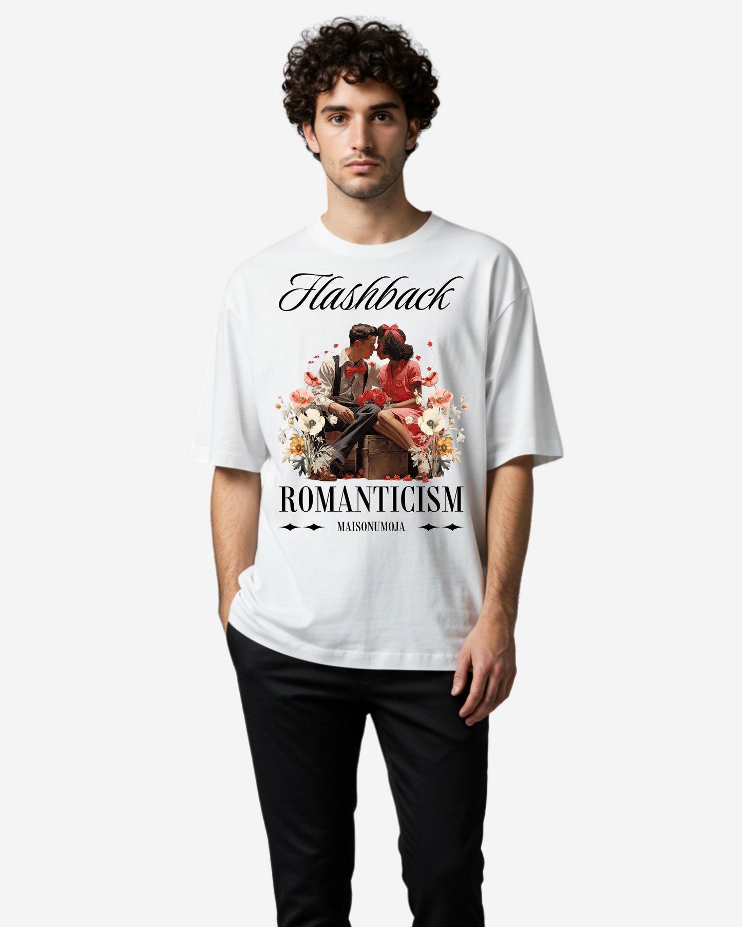 Flashback Romanticism Oversized T-Shirt