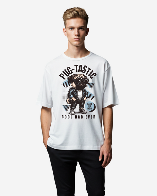 Pug-Tastic Oversized T-Shirt