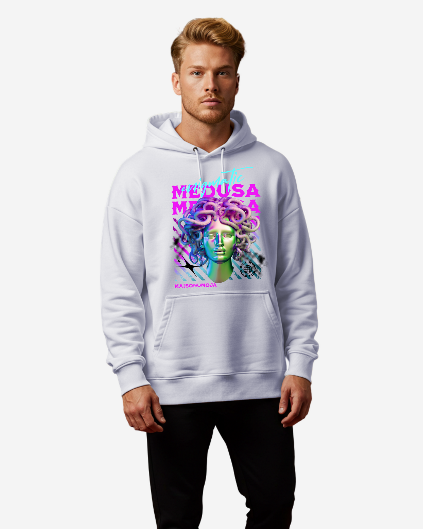 Enigmatic Medusa Oversized Hoodie